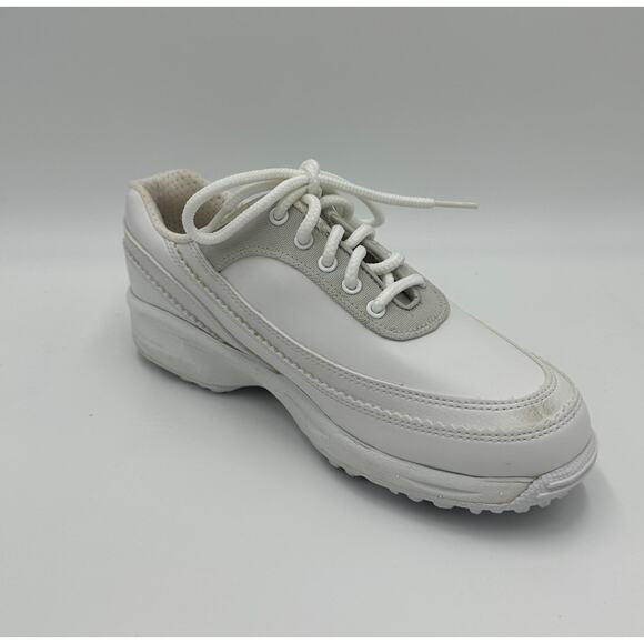NWD FootJoy GreenJoys Womens Size 6 White Leather Golf Shoes Cleats Lace Up - Picture 8 of 11